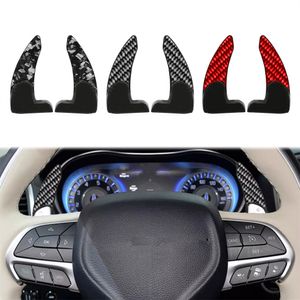 Pour Chrysler 300C en fibre de carbone ABS ABS ROUGE / NOIR / FORGED LE SHAEUR SHALD ACCESSOIRES PADDLE ACCESSOIRES DE SHIFTER