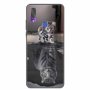 Pour Cubot X19 Case x 19 Belle imprimerie Cat Soft Phone Cas pour Cubot P40 Couverture arrière en silicone P 40 TPU Bumper Protection Capas