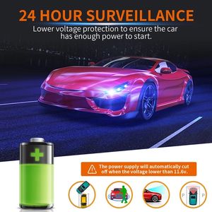 pour DDPAI 12 / 24V Micro USB Car Charger 4M Hard Wire Hardwire Kit pour DDPAI MINI / DDPAI Z5 / DDPAI N3 Dash Cam