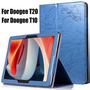 Pour DOOGEE T20 étui de protection avec étui à rabat en PU doogee t10 tablette 10.1 10.4 pouces 2022 HKD230809