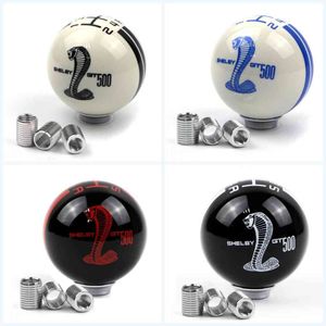 Para Mustang Car Gear Shift Knob 5 velocidades Cobra Manual Handle Ball