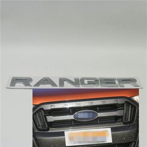 Para Ford Ranger Parrilla delantera Emblema Logo Puerta trasera Letras Placa de identificación 2012-2019229A