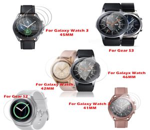 Protecteur d'écran, en verre trempé pour Samsung Gear S3 S2, pour Galaxy Watch 46mm 42mm Watch 3 4145mm, Films8714825