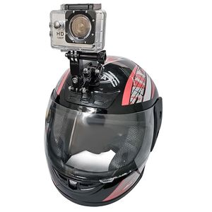 Pour GoPro Hero/casque de moto menton support de fixation DJI accessoires de caméra de sport