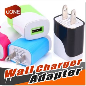 Pour iphone 6 6s plus chargeur mural usb 1a 5v universel usb adaptateur secteur de voyage à domicile prise chargeur mural pour samsung htc lg moto zte etc.