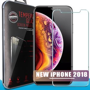 NOUVEAU Protecteur d'écran pour Iphone 15 14 plus 13 12 11 Pro Max XR XS Verre Trempé Samsung S7 Iphone 5 5s SE 6s Film Sam A50 A60 boîte de vente au détail