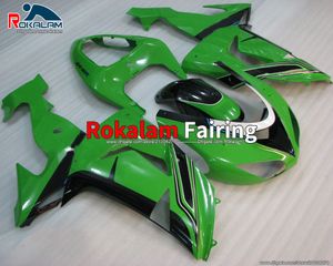 Carcasa de ZX-10R para carenados de carrera Kawasaki Ninja ZX10R ZX 10R cubiertas de plástico ZX10R 2006 2007 Kit de carenado (moldeo por inyección)