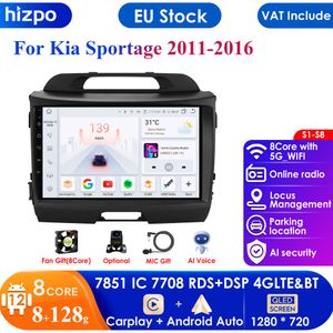Para KIA Sportage 2010, 2011, 2012, 2013, 2014, 2015, 2016 2din coche Android Radio reproductor Multimedia 2 Din Autoradio Video GPS Navi Wifi
