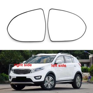 For Kia Sportage R 2011-2017 Car Accessories Side Mirrors Reflective Lens Rearview Mirror Lenses Glass without Heating