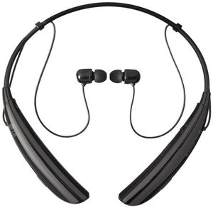 Pour LG Electronics HBS750 casque stéréo sans fil Bluetooth emballage de vente au détail noir 6214724