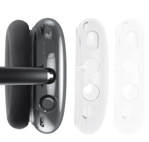 Pour les accessoires de casque max en silicone solide mignon couvre-écouteurs de protection couverte sans fil Apple Chargement bon boîtier Box Case à carter blanc noir