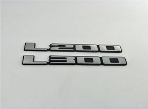 For Mitsubishi Triton L200 L300 Rear Tailgate Logo Emblem Side Fender Sticker Decal Badge Nameplate6963496