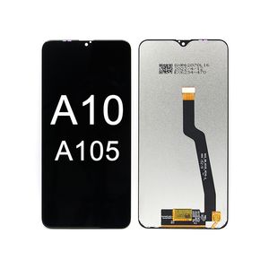 Para teléfono móvil Samsung Galaxy A10 A105 SM-A105F/DS paneles de pantalla Lcd 6,2 pulgadas conjunto de pantalla capacitiva piezas de repuesto negro