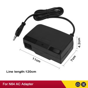 Para Nintendo N64 AC Adaptador de CA EU EU EE. UU. Adaptador de alimentación de alimentación Cable Cargando la fuente de alimentación del cargador para N64