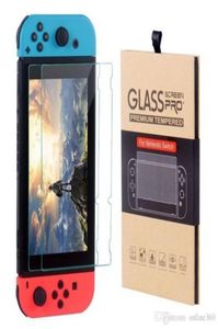 Para Nintendo Switch Tempered Glass Screen Protector Film 25d 9H Premium 2 Pack con paquete minorista8628151