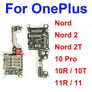 Pour OnePlus OnePlus Nord Nord 2 10pro 11 10T 10R 11R 5G SIM TRAY TRAY RETOUR CONNECTEUR DE CARCHER SLOC