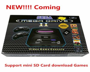 Pour la version SEGA PAL, console de jeu intégrée à 9 jeux, prise en charge de la carte Mini SD, téléchargement de 8 go, cartouche de jeux, Console vidéo MD2 TV 16bit1572068