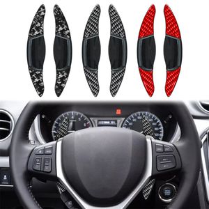 Pour Suzuki Rater Wheel Shift Paddle Carbon Fiber ABS Red / Forged / Black Car Accessories SHIFTER Extender