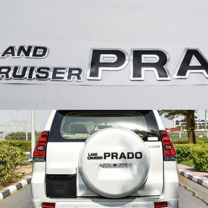 Pour Toyota 2018-2020 Land Cruiser Prado queue emblème voiture 3D Badge autocollant arrière coffre lettre Logo Decal285a