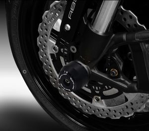 Para Yamaha MT-10 MT10 FZ-10 FZ10 MT-10 2016-2022 Motorción Eles del eje delantero Tapa deslizante Conjunto de tapa de choque de la tapa del choque