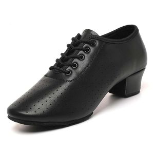 Foralod Lace Jazz Women's Up Black Professional Dance Latin Dance High Ballroom Salsa Chaussures, Toe Split Solet Talons bas, Pratique d'enseignement Performance Rol 38