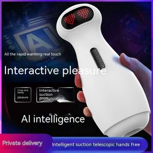 Langue oubliée robot sexe avion nouveau produit, vibration d'aspiration chauffée, prononciation externe, coupe des hommes rechargeable typc-c