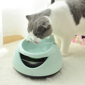 Fuente A para beber, cuencos para mascotas, dispensador de agua para perros y gatos, alimentador automático luminoso eléctrico USB para gatos 202O