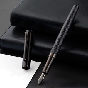 Fountain Pens HERO Black Forest Pen Fine EFF Nib Classic Design with Converter Metal Stainless Steel Material Writing 230707