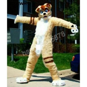 Fox Dog Furry Suit Mascot Costume tema de personalización disfraces Ad Apparel Festival Dress