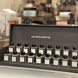 Fragancia 18pcs 4ml kit de perfume LES EXCLUSIFS DE BOY eau de cologne gardenia bois des iles la pausa misia sycomore coromandel beige russie jersey entrega rápida