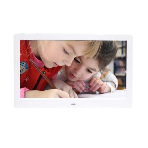 Frames 10,1 pouces HD Frame photo numérique 1280x800 HD Ultathin LED Electronic Photo Album LCD Photo Frame