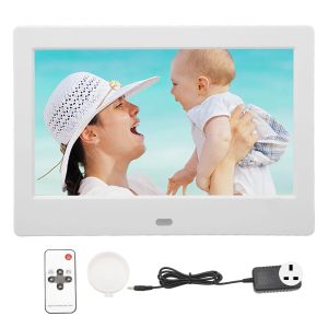 Frames HD Digital Picture Frame 800x480 7in IPS Screen WiFi Multi Interface Exquise Digital Photo Frame For Office