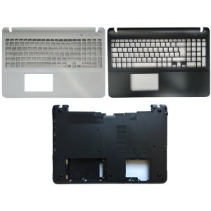 Shell portátil de marcos para Sony Vaio Fit15 SVF15 SVF152 SVF153 SVF15E SVF154 SVF1541 Palmrest Cubierta superior/inferior