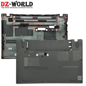 Marcos Nuevas cubiertas inferiores de la base de la cubierta de la carcasa original D Cubierta D con tornillos para Lenovo ThinkPad X260 Laptop 01AW432 AP0ZK000100