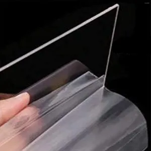 Frames Carte de feuille acrylique transparente idéale pour les cartes de menu des porteurs de brochure et plus protège améliore vos conceptions