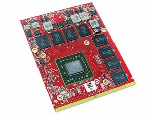 Frames utilisés pour Dell Precision M6800 M6600 M6700 AMD Firepro M6100 2GB GDDR5 Carte vidéo GPU K5WCN MG0X9 109C600A100C