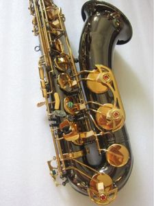 Marque haut de gamme B-tone R54 Saxophone ténor professionnel en laiton noir Nckel instruments de musique sax ténor de haute qualité avec embout buccal
