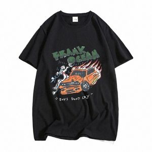 Frank O-ocean Bld RB Musique T-shirts Cool Fi Streetwear 100% Cott T-shirts Femmes Hommes Rythme Grande Taille Hauts 50re #