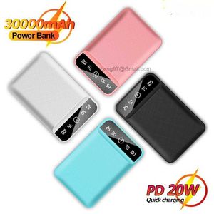 LOGO personnalisé gratuit 10000 mAh Mini banque d'alimentation portable petite poche avec affichage numérique batterie externe adaptée pour IPhone Xiaomi