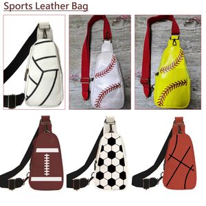 Sacs de plein air DHL gratuits Sports bling Sacs à bandoulière Femmes Long Grand Sac Baseball Softball Couture pour enfants et jeunes filles