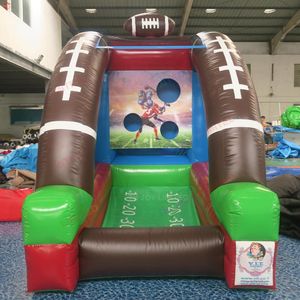 Free Ship Outdoor playhouse Activités jeu de sport de rugby gonflable commercial à vendre