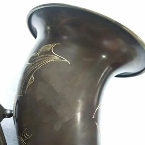 Saxophone ténor professionnel de haute qualité, marque personnalisée Mark VI, Instruments de copie à 95%, simulation de cuivre Antique, saxophone en laiton avec étui d'accessoires