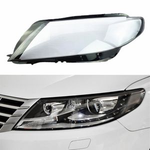 Couvercle de lampe Transparent de voiture avant pour Volkswagen VW CC 2013 ~ 2018 capuchons d'abat-jour coque lumière automatique lentille en verre étui de protection de phare