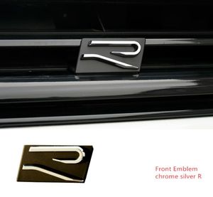 Rejilla delantera Emblema trasero Boot trasero Regalización de la placas de identificación para la placa de identificación para 2020 VW Golf 8 Scirocco Passat R36 Touareg R507627179