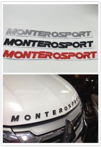 Insigne d'emblème de Logo Boonet de capot avant pour Mitsubishi Pajero Montero Sport Monterosport Suv269z2468534