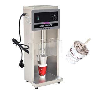 Réfrigérateur de machine de mélange de yaourt glacé pour fabriquer des machines de mélange de crème glacée Milkshake Équipement de granulation commercial en acier inoxydable