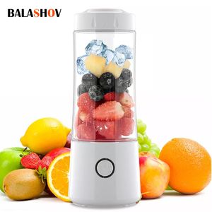 Fruits Légumes Outils Mini Juicer Blender Portable USB Rechargeable Maison Robot De Cuisine Smoothie Maker Mixer Machine Cup 230320