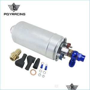 Pompe à carburant Pqy Racing - Pompe à carburant externe de qualité supérieure 044 Oem / 0580 254 Mauvais 300Lph et raccord adaptateur Pqy-Fpb044Andfk045Bandfk047B D Dhpig