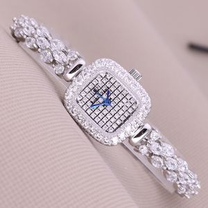 Plein cristal couronne royale dame montre pour femme japon Quartz heures Fine mode bijoux horloge Bracelet luxe fille boîte-cadeau