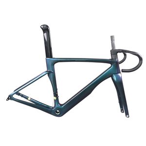 Câble caché complet BSA disque cadre de vélo de route TT-X36 caméléon 1004 peinture disponible taille 46/49/52/54/56cm